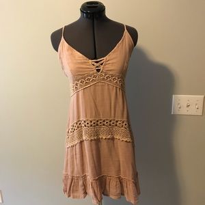 O’Neill rose-pink sundress.